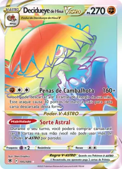 Decidueye de Hisui V-ASTRO – Carta Pokémon TCG