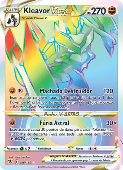 Kleavor V-ASTRO – Carta Pokémon TCG