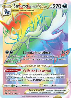 Samurott de Hisui V-ASTRO – Carta Pokémon TCG