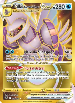 Palkia Forma Origem V-ASTRO – Carta Pokémon TCG