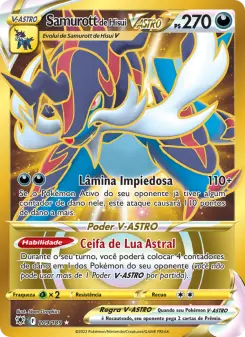 Samurott de Hisui V-ASTRO – Carta Pokémon TCG