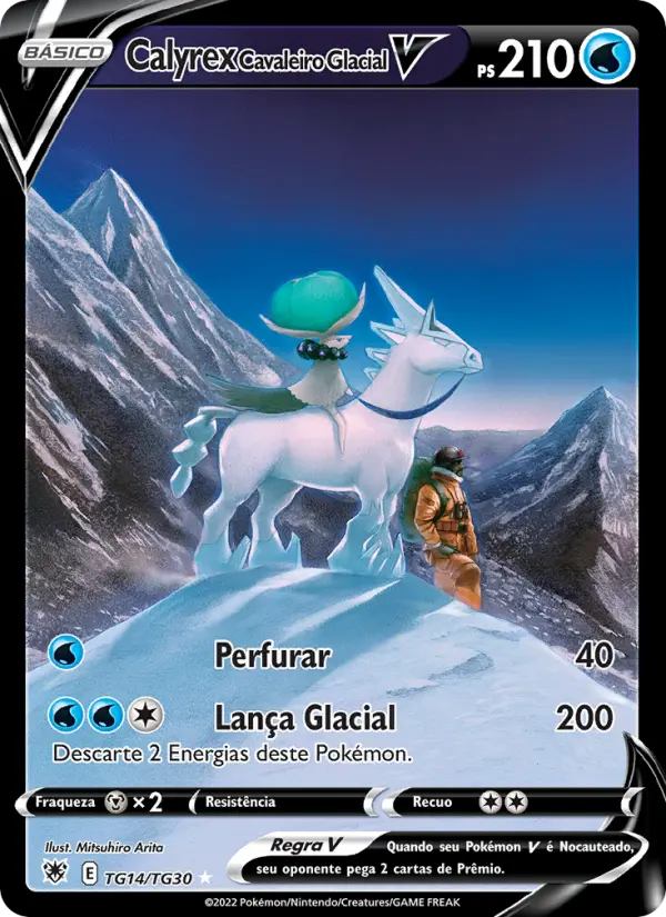 Calyrex Cavaleiro Glacial V – Pokémon TCG