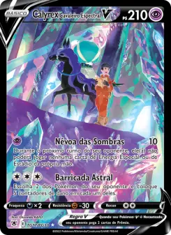 Calyrex Cavaleiro Espectral V – Carta Pokémon TCG