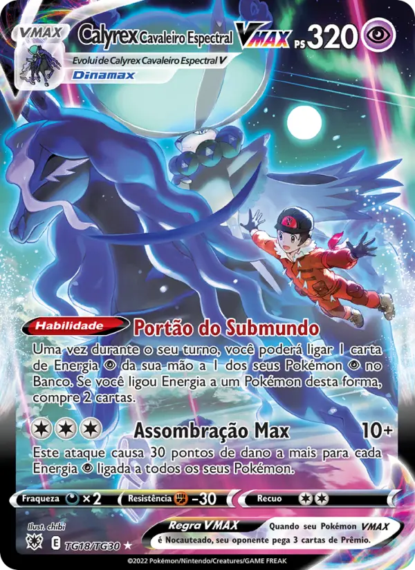 Calyrex Cavaleiro Espectral VMAX – Pokémon TCG