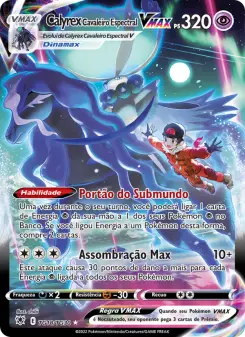 Calyrex Cavaleiro Espectral VMAX – Carta Pokémon TCG