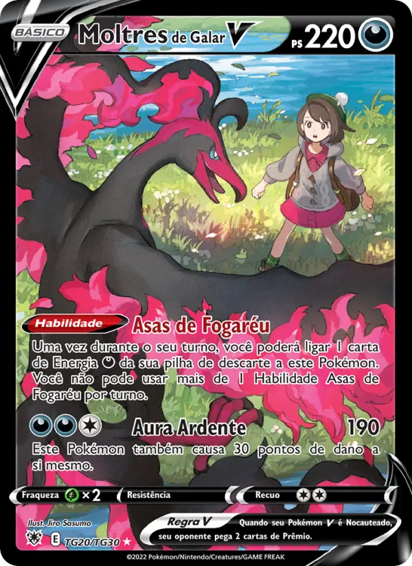 Moltres de Galar V – Pokémon TCG