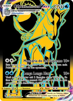 Calyrex Cavaleiro Glacial VMAX – Carta Pokémon TCG
