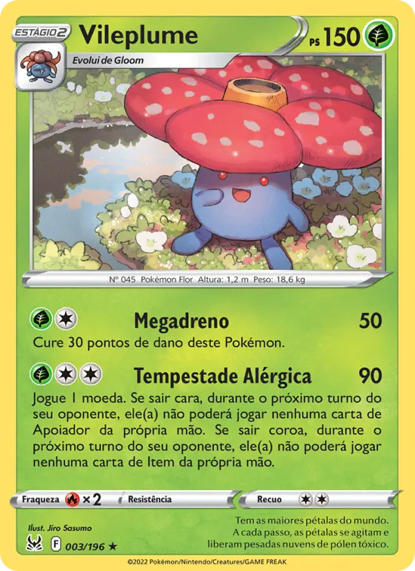 Vileplume – Pokémon TCG