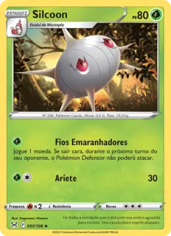 Silcoon – Carta Pokémon TCG