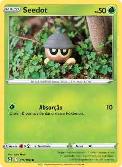 Seedot – Carta Pokémon TCG