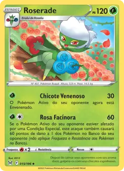 Roserade – Carta Pokémon TCG