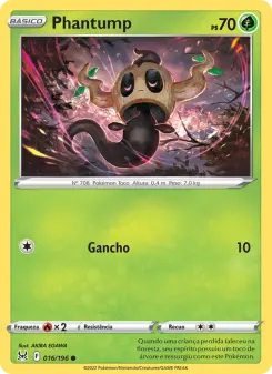 Phantump – Carta Pokémon TCG