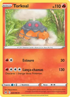 Torkoal – Carta Pokémon TCG