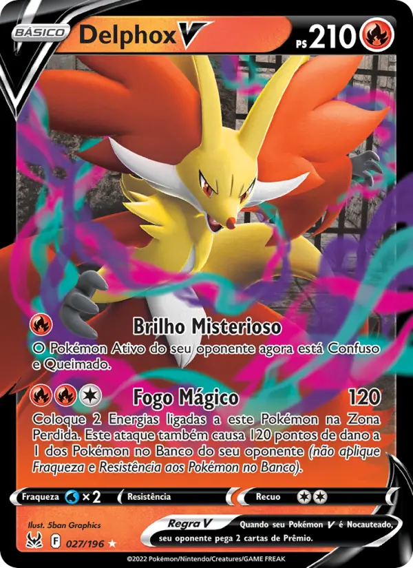 Delphox V – Pokémon TCG