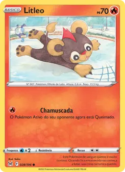 Litleo – Carta Pokémon TCG