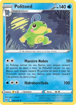 Politoed – Carta Pokémon TCG