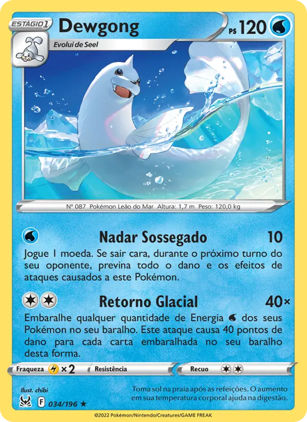 Dewgong – Pokémon TCG
