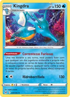 Kingdra – Carta Pokémon TCG