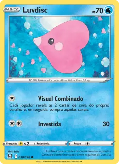 Luvdisc – Carta Pokémon TCG