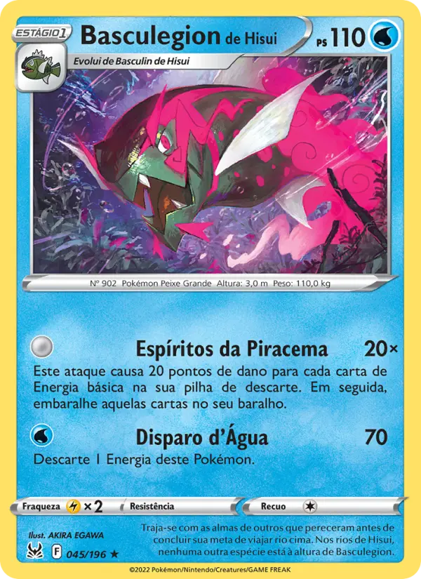 Basculegion de Hisui – Pokémon TCG