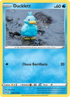 Ducklett – Carta Pokémon TCG