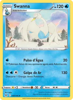 Swanna – Carta Pokémon TCG
