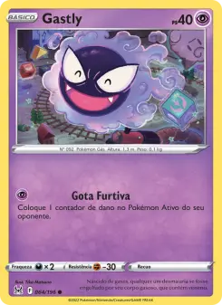 Gastly – Carta Pokémon TCG