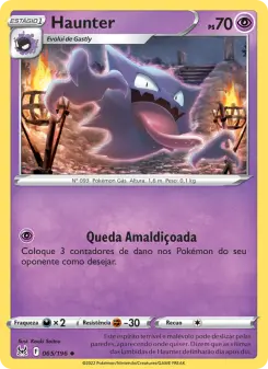Haunter – Carta Pokémon TCG