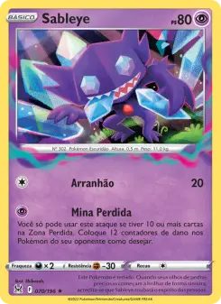 Sableye – Carta Pokémon TCG