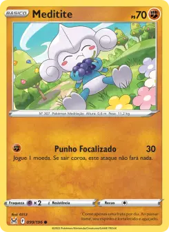 Meditite – Carta Pokémon TCG