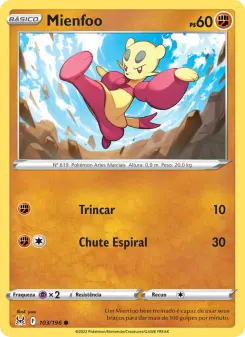 Mienfoo – Carta Pokémon TCG