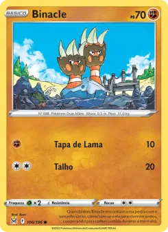 Binacle – Carta Pokémon TCG