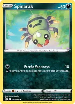 Spinarak – Carta Pokémon TCG
