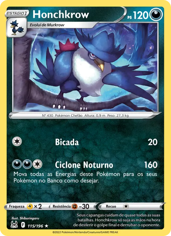 Honchkrow – Pokémon TCG