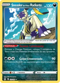 Sneasler de Hisui Radiante – Carta Pokémon TCG