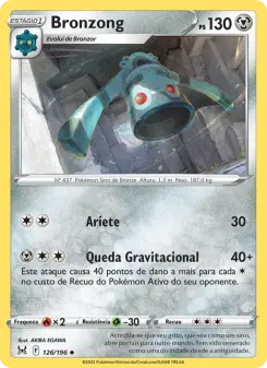 Bronzong – Carta Pokémon TCG