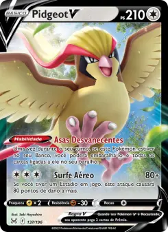 Pidgeot V – Carta Pokémon TCG