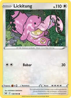 Lickitung – Carta Pokémon TCG
