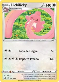 Lickilicky – Carta Pokémon TCG