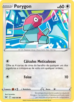 Porygon – Carta Pokémon TCG