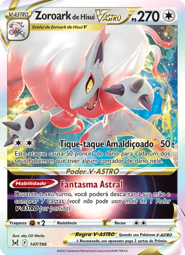 Zoroark de Hisui V-ASTRO – Pokémon TCG