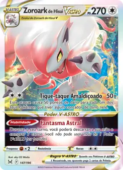Zoroark de Hisui V-ASTRO – Carta Pokémon TCG
