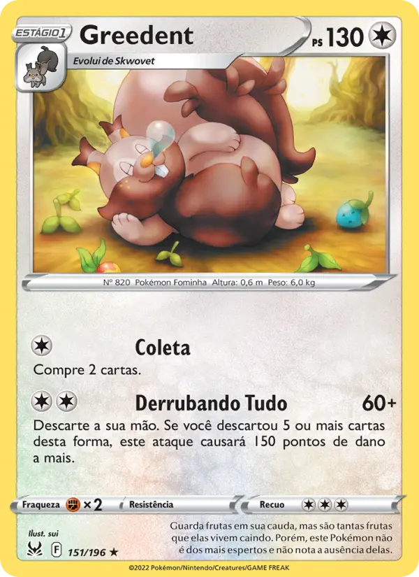 Greedent – Pokémon TCG