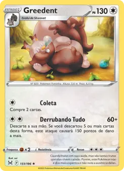 Greedent – Carta Pokémon TCG