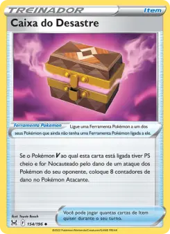 Caixa do Desastre – Carta Pokémon TCG
