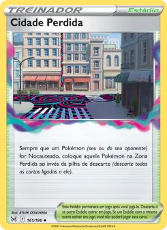 Cidade Perdida – Carta Pokémon TCG