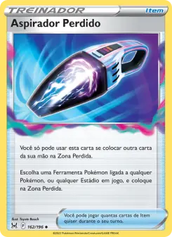 Aspirador Perdido – Carta Pokémon TCG