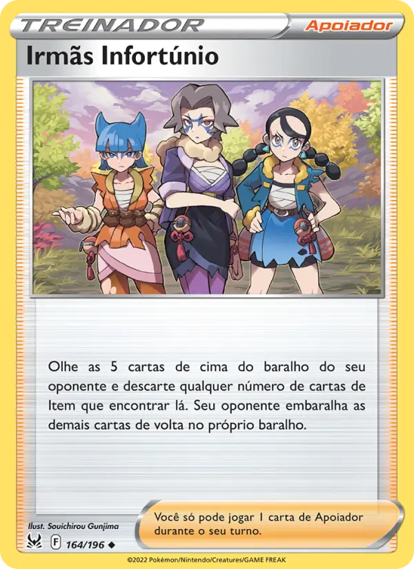 Irmãs Infortúnio – Pokémon TCG