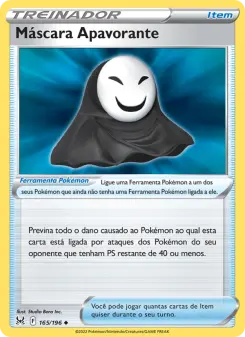 Máscara Apavorante – Carta Pokémon TCG