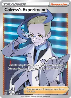 Experimento do Colress – Carta Pokémon TCG